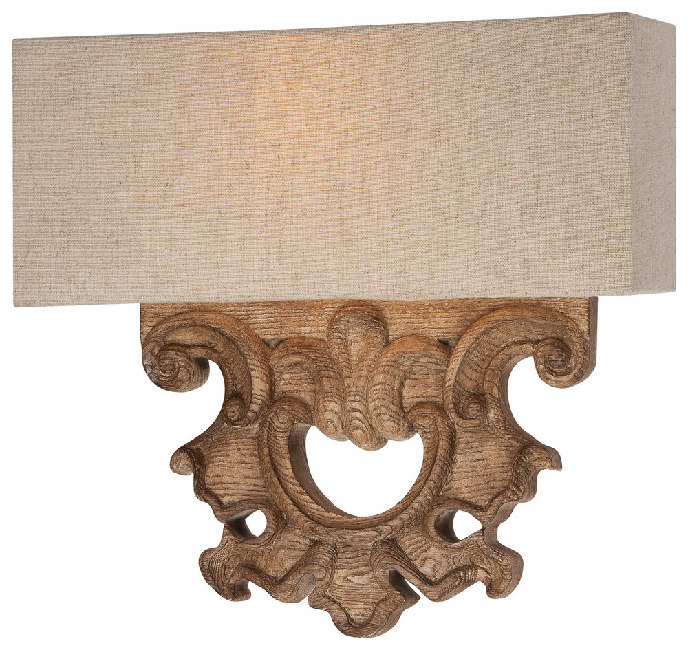 2 LIGHT WALL SCONCE