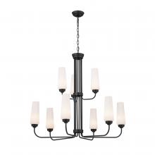 Kichler 52482BK - Chandelier 9Lt