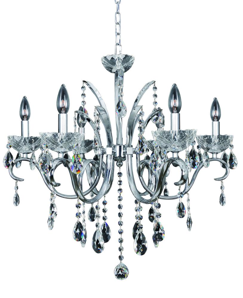 Catalani 6 Light Chandelier