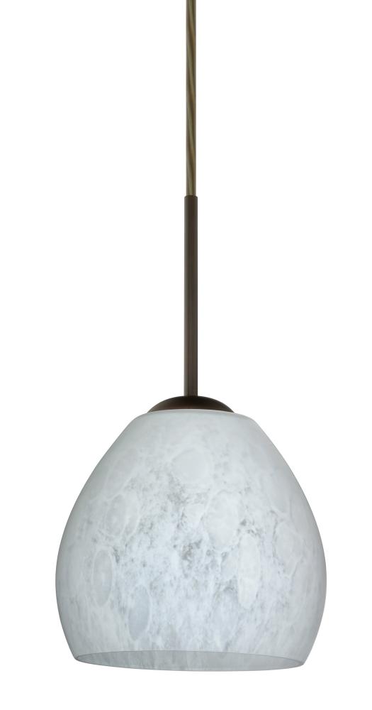 Besa Bolla LED Pendant Carrera Bronze 1x9W LED