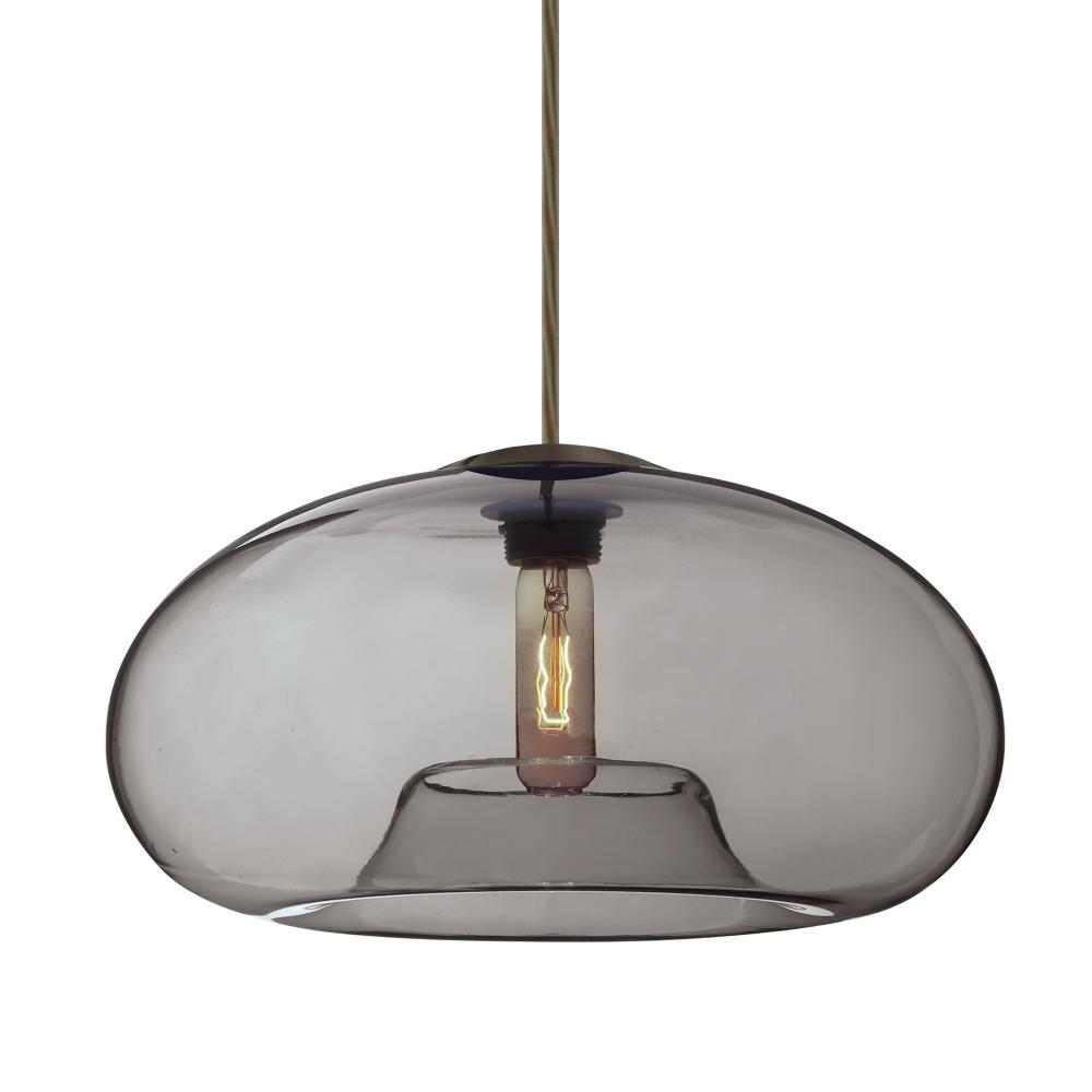 Besa Pendant Bana 15 Bronze Smoke 1x60W Medium Base