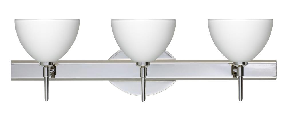 Besa Wall Brella Chrome White 3x5W LED