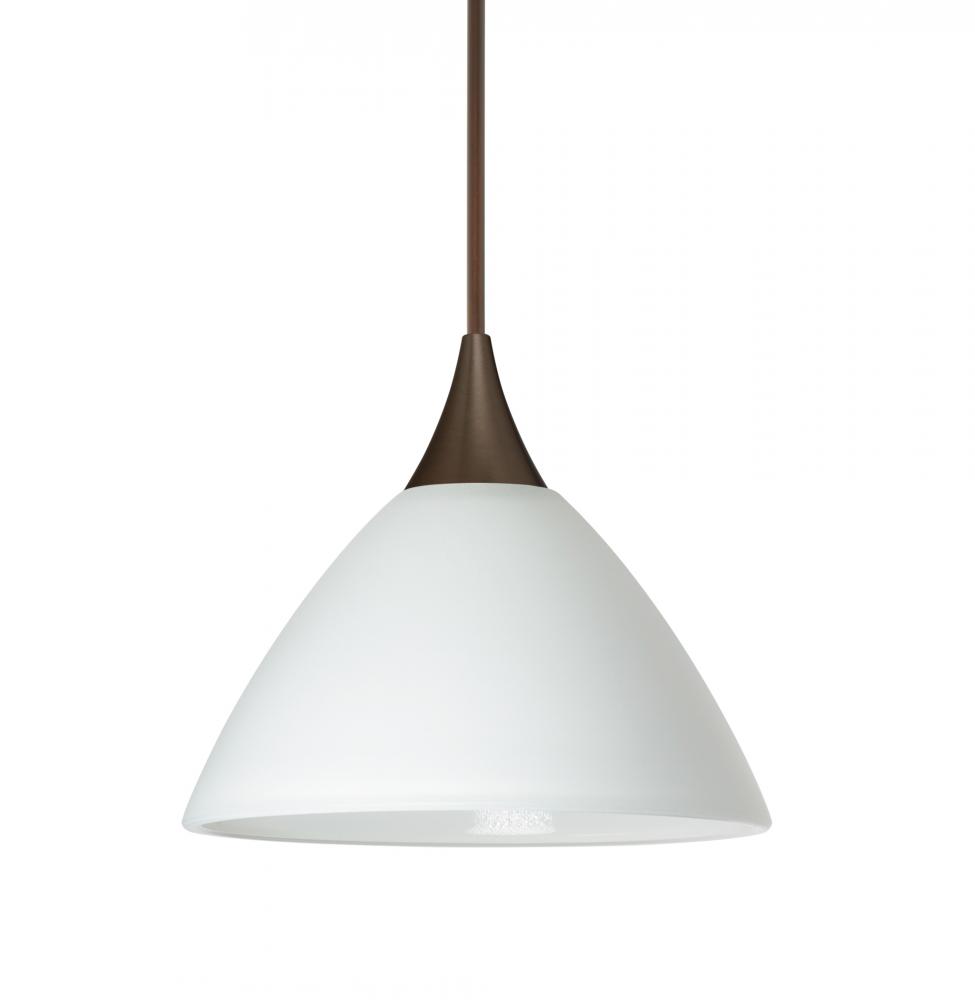 Besa Pendant Domi Bronze White 1x5W LED