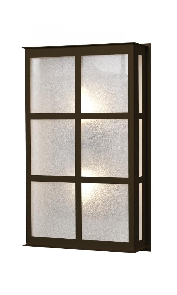 Besa Outdoor Bree 16 Bronze Glitter Glass 2x60W B10