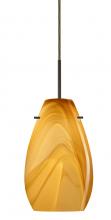 Besa Lighting 1JC-4126HN-BR-L - Besa Pera 9 Pendant Bronze Honey 1x100W Medium Base, 15Ft. Cord