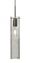 Besa Lighting 1JC-JUNI16CL-BR - Besa, Juni 16 Cord Pendant, Clear Bubble, Bronze, 1x60W Medium Base