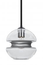 Besa Lighting 1TT-HULA8SL-BK - Besa Hula 8 Stem Pendant