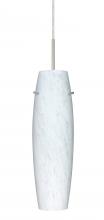 Besa Lighting J-489719-SN-L - Besa Pendant For Multiport Canopy Suzi 14 Satin Nickel Carrera 1x100W Medium Base, 15