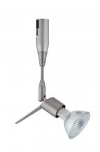 Besa Lighting RSP-QF3-18-SN - Besa Spotlight With 18" Stem Tipster Satin Nickel 1x50W Halogen Mr16