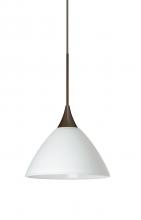 Besa Lighting RXP-174307-BR - Besa Pendant Domi Bronze White 1x50W Halogen