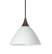 Besa Lighting RXP-174307-LED-BR - Besa Pendant Domi Bronze White 1x5W LED