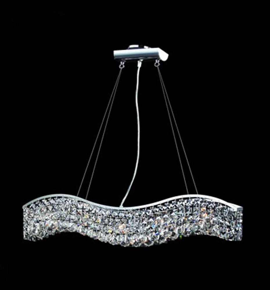 Contemporary Wave Chandelier