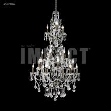 James R Moder 40682BZ00 - Charleston 21 Light Entry Chandelier