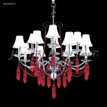 James R Moder 96009S2BB-71 - Tassel Collection 12 Arm Chandelier