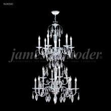 James R Moder 96280S00 - Sculptured Leaf 18 Light Entry Chand.