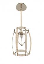 Kalco 312550PN - Bradbury 9 Inch Mini Pendant