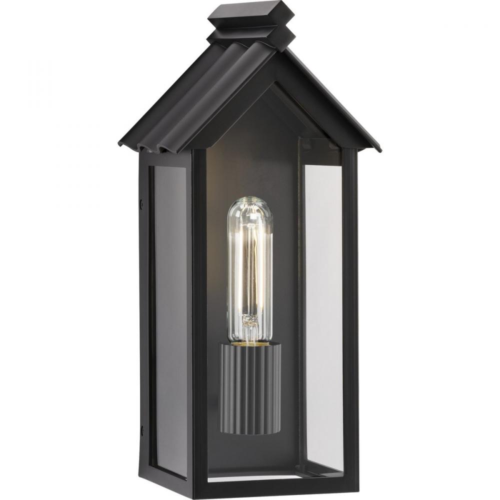 POINT DUMEÂ® by Jeffrey Alan Marks for Progress Lighting Dunemere Matte Black Outdoor Wall Lantern w