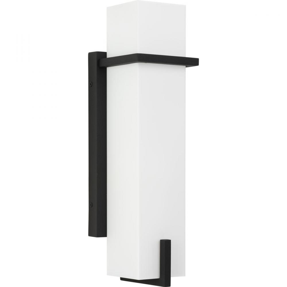 Antrim Collection One-Light Black Modern Medium Outdoor Wall Lantern