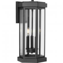 Progress P560339-031 - Ramsey Collection Textured Black Modern Farmhouse Outdoor Large Wall Lantern