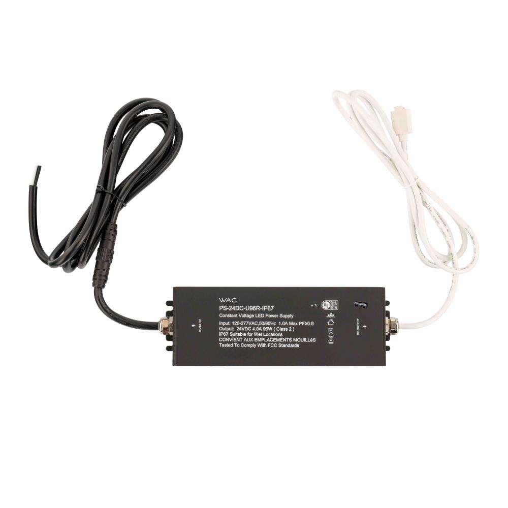 InvisiLED® Outdoor IP67 Remote Power Supply 96W, 120-277VAC/24VDC