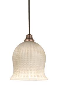 One Light Nickel Track Pendant