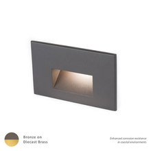 WAC US 4011-27BBR - LED 12V  Horizontal Step and Wall Light