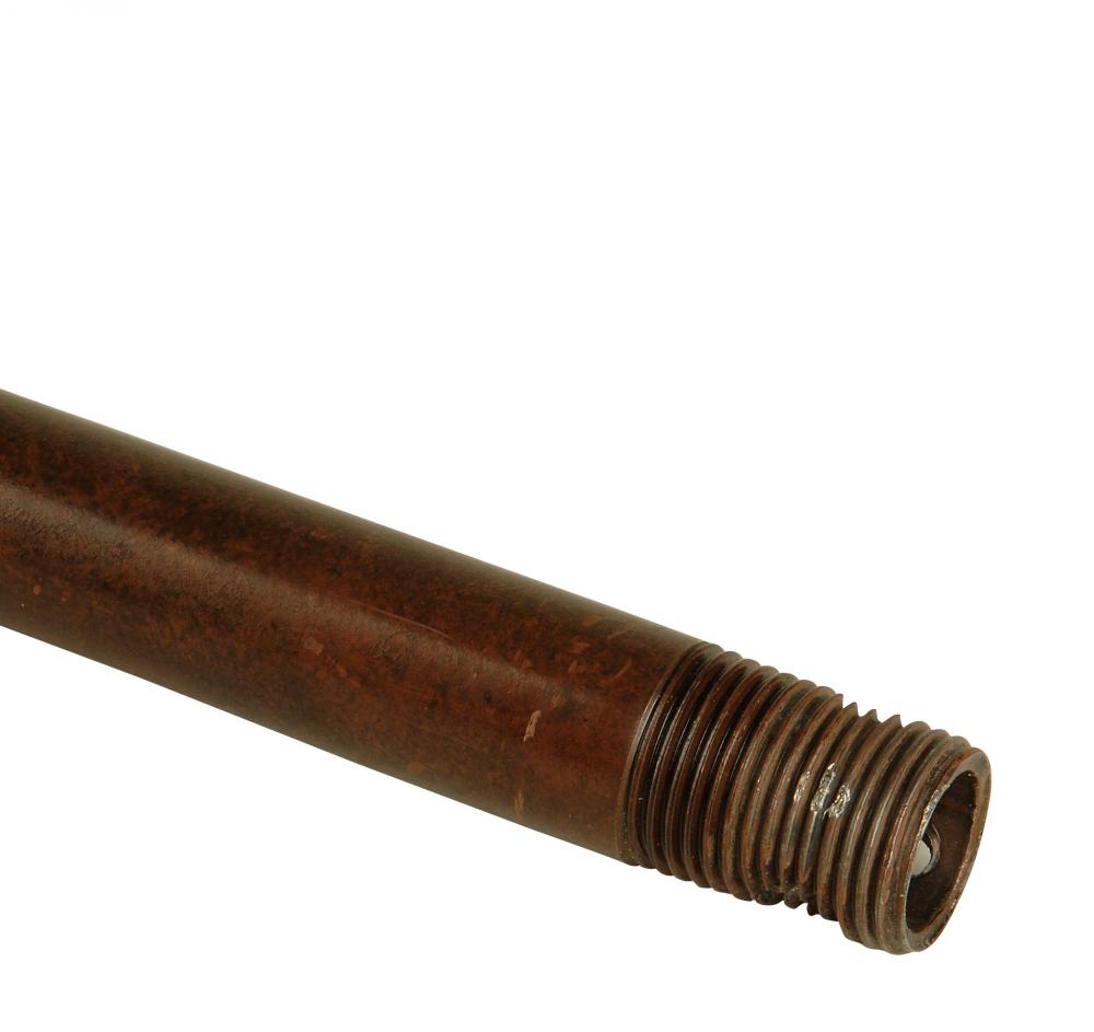 4" Downrod in Aged Bronze Textured