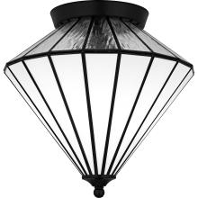 Quoizel TF6812MBK - Liam 3-Light Matte Black Flush Mount