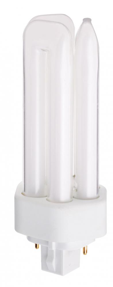 18 Watt; pin-based Compact Fluorescent; 2700K; 82 CRI; GX24d-2 base