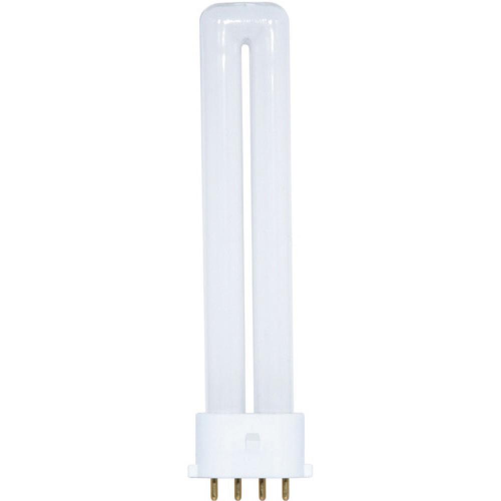 9 Watt; pin-based Compact Fluorescent; 4100K; 82 CRI; 2G7 base