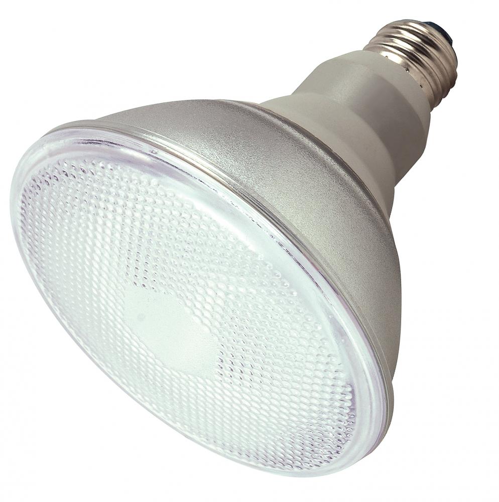 23 Watt; PAR38 Compact Fluorescent; 5000K; 82 CRI; 230 Volt