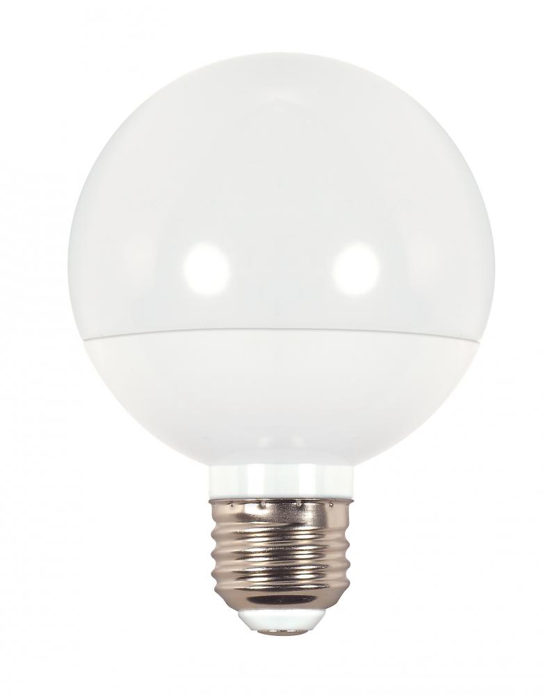 6 Watt; G25 Globe LED; 4000K; Medium base; 120 Volt