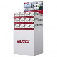 Satco Products Inc. D2105 - Display Unit Containing 36 pieces of S11461; 9 Watt; A19 LED; 5000K; Non-Dimmable; E26; 80 CRI