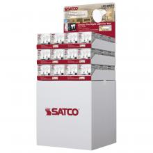 Satco Products Inc. D2108 - Display Unit Containing 36 pieces of S11386; 9.5 Watt; BR30 LED; 2700K; Dimmable; E26; 90 CRI