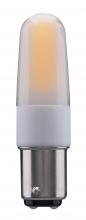 Satco Products Inc. S11217 - 4 Watt; LED; 5000K; Frosted; Double Contact Bayonet base; 120-130 Volt