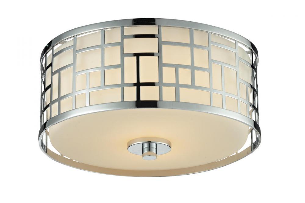 2 Light Flush Mount