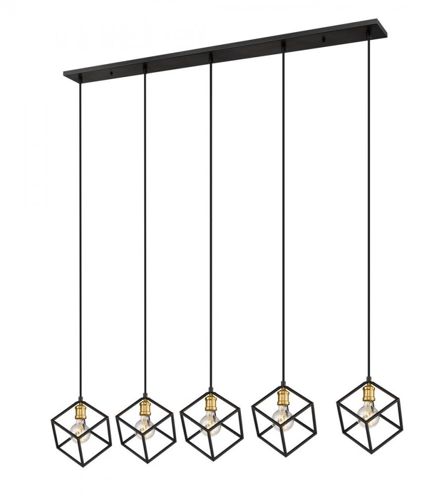 5 Light Linear Chandelier