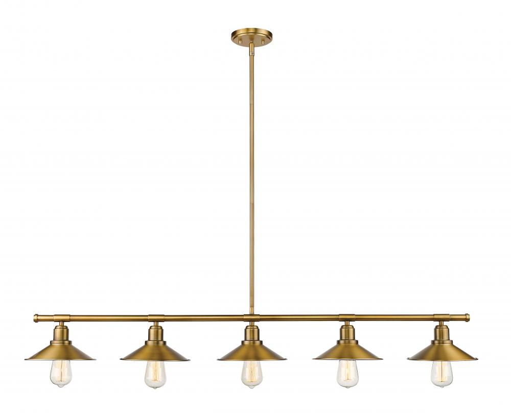 5 Light Linear Chandelier