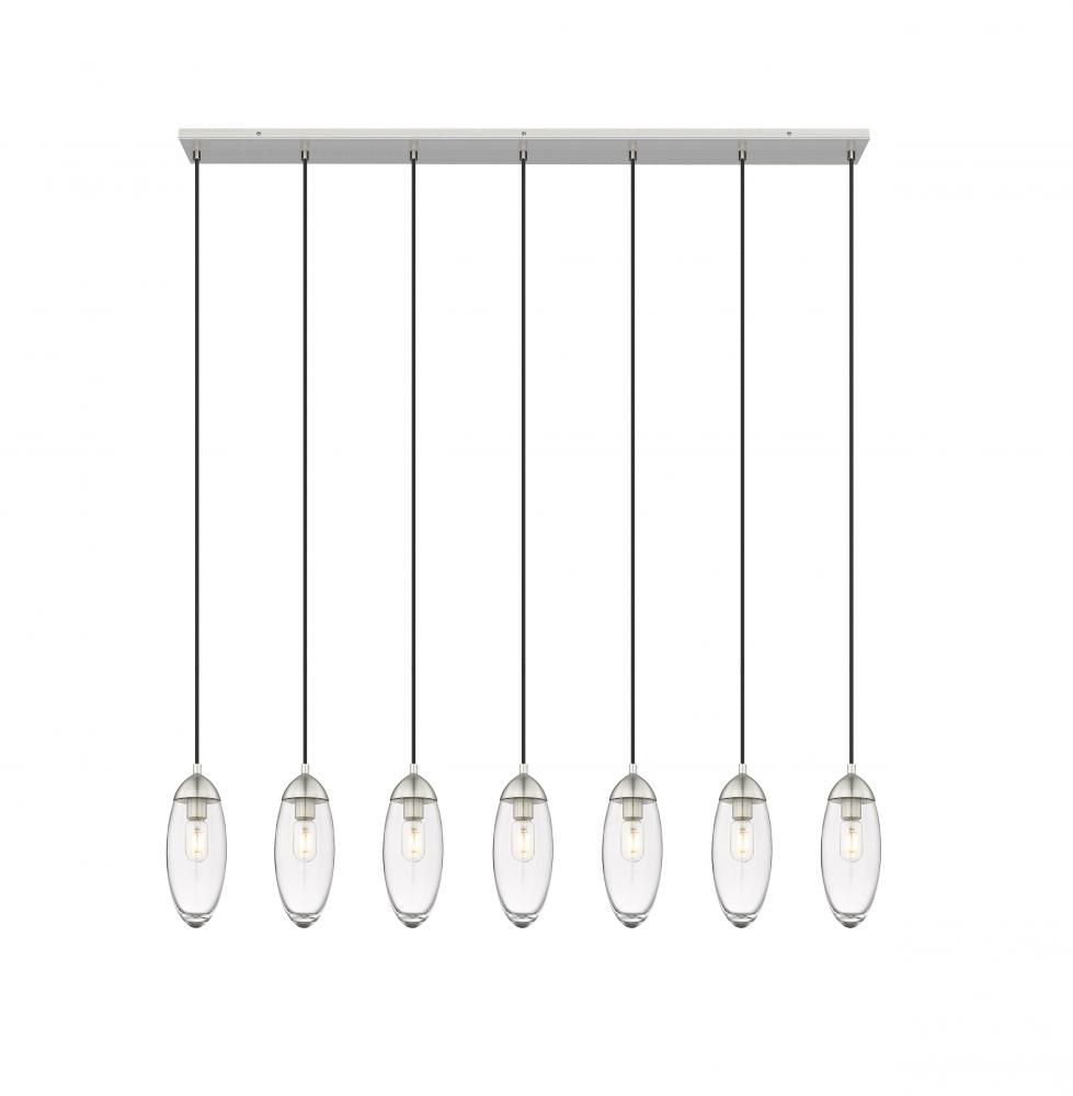 7 Light Linear Chandelier