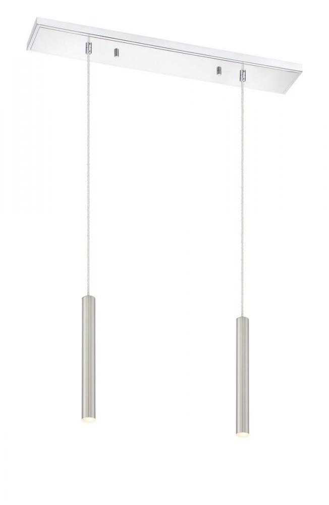 2 Light Linear Chandelier