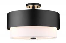 Z-Lite 495SF18-MB - 3 Light Semi Flush Mount