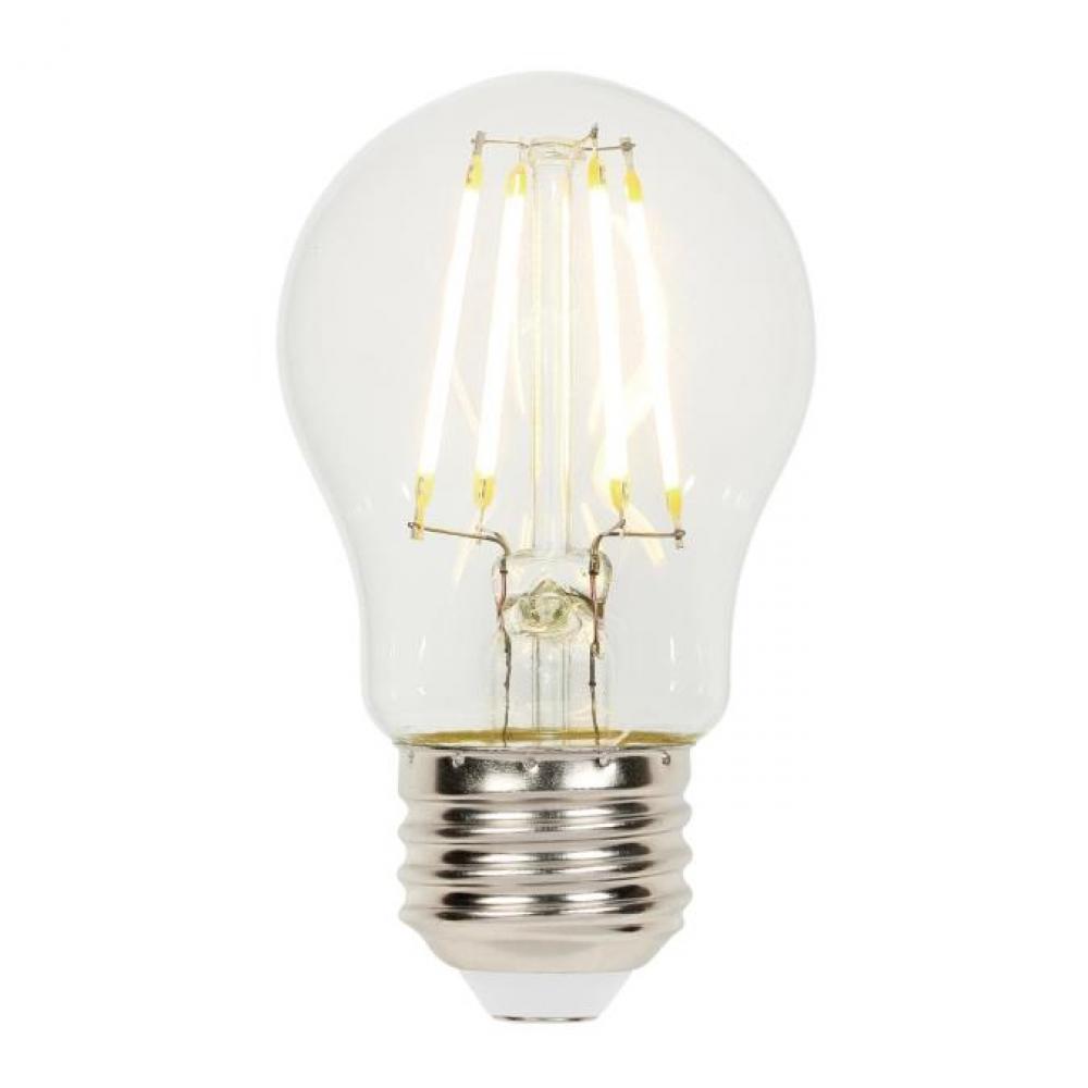 4.5W A15 Filament LED Dimmable Clear 2700K E26 (Medium) Base, 120 Volt, Box