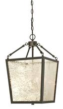 Westinghouse 6332600 - 4 Light Chandelier Oil Rubbed Bronze Finish Antique Mirror Glass