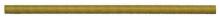 Westinghouse 7027000 - 30" Steel Brass-Plated All-Thread Pipe