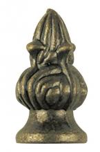 Westinghouse 7032100 - Victorian Lamp Finial Tiffany Antique Brass Finish