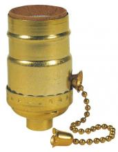 Westinghouse 7041100 - On/Off Pull Chain Socket Brass Finish
