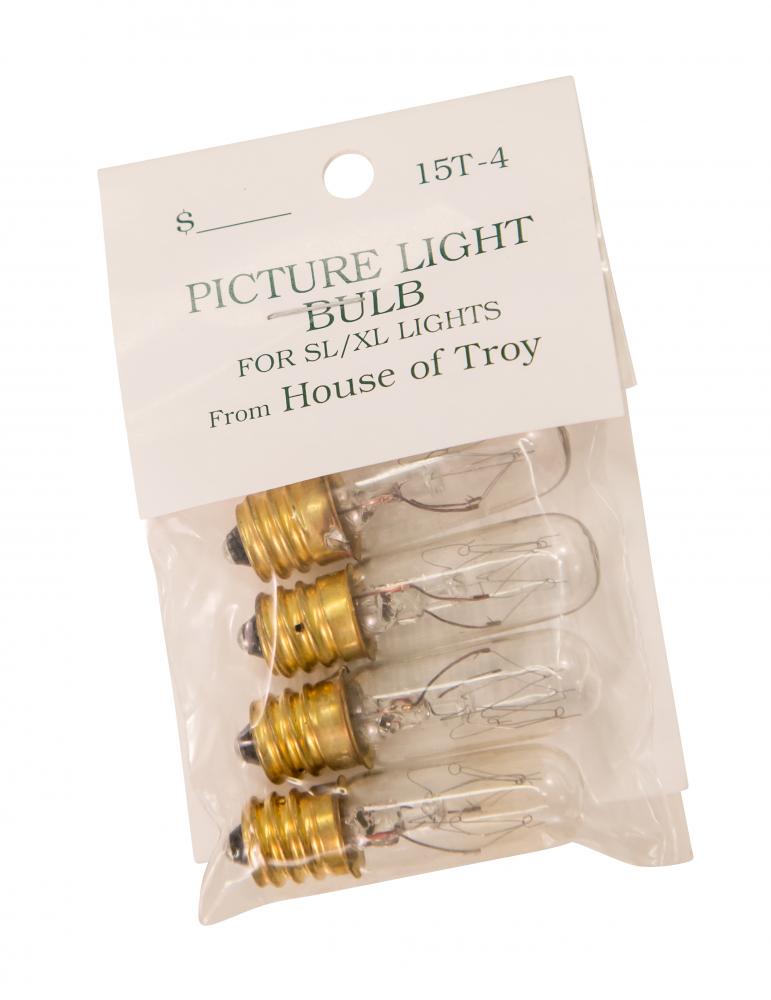 Incandescent Candelabra Bulb