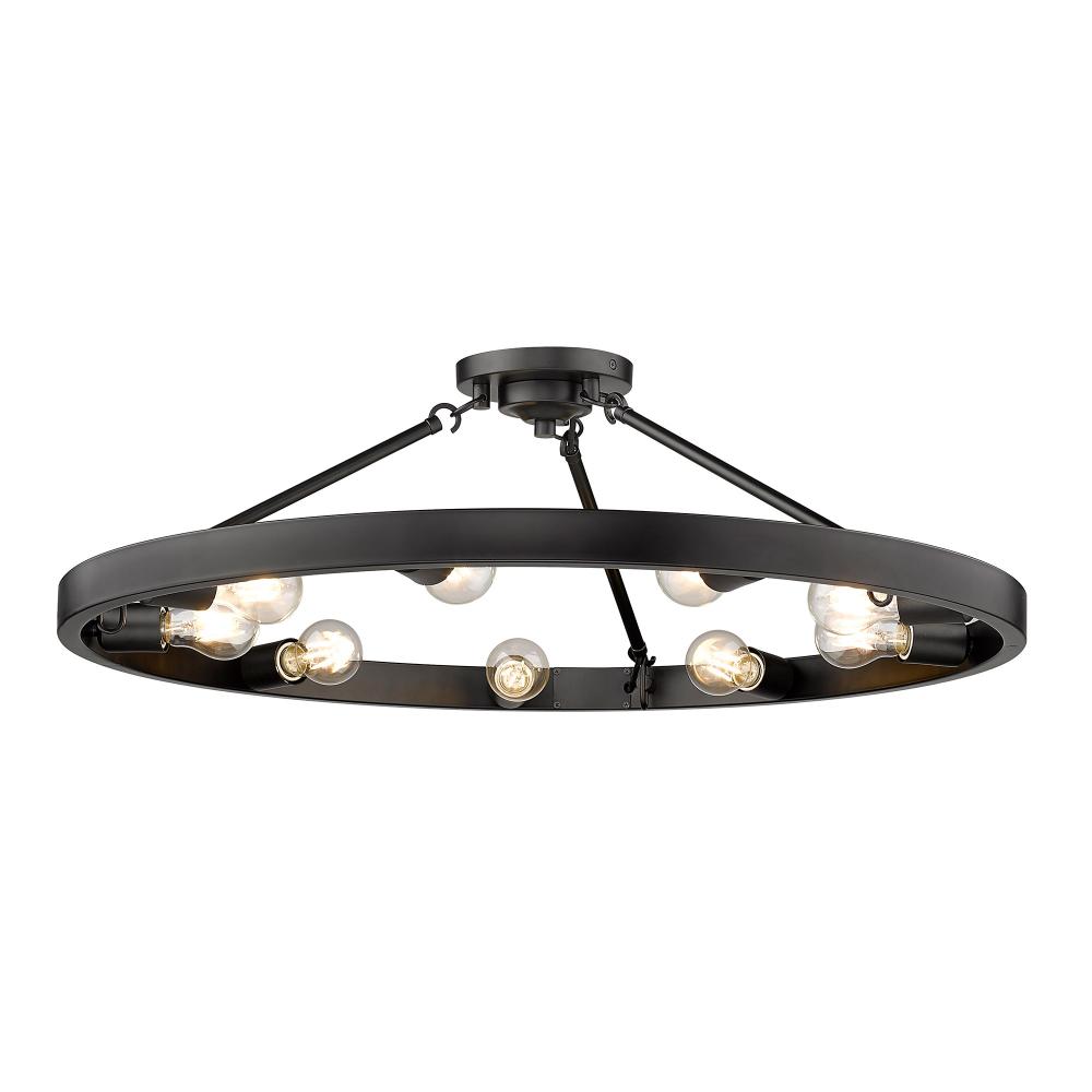 Castile 9 Light Semi-Flush