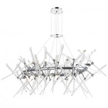 CWI Lighting 1154P43-12-601-O - Icicle 12 Light Chandelier With Chrome Finish
