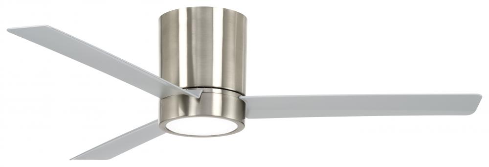 Roto Flush - 52" Hugger Ceiling Fan W/LED Light